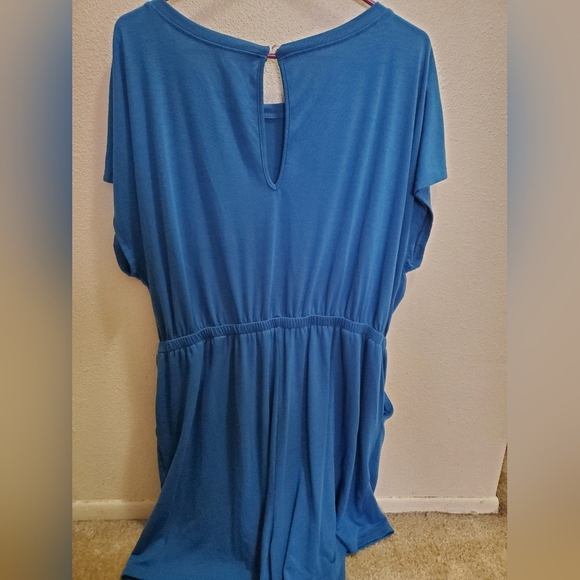 SHEIN Blue Romper - Picture 4 of 11